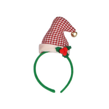 X-MAS Haaraccessoire Weihnachtsmütze rot-weiß