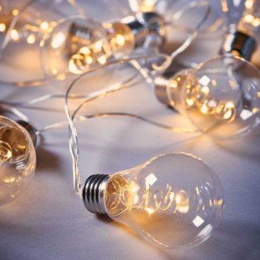BULB LIGHTS LED Glühbirnenkette 10... 