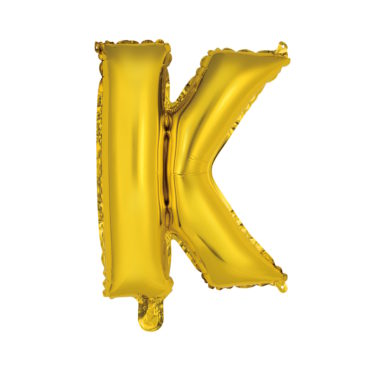 UPPER CLASS Folienballon “K”