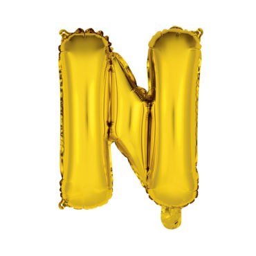 UPPER CLASS Folienballon “N”