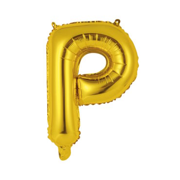 UPPER CLASS Folienballon “P”