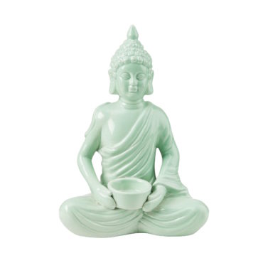 BUDDHA Buddha mit Teelichthalter Höhe... 