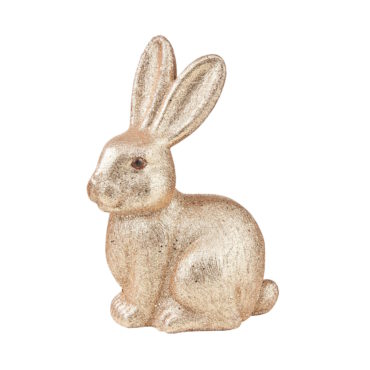 EASTER Glitzer Hase 22 cm
