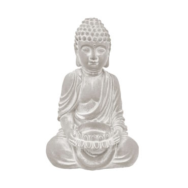 BUDDHA Statue mit Teelichthalter H... 