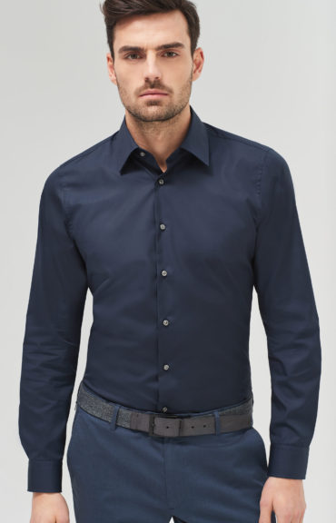 Hemd Pierce in Navy