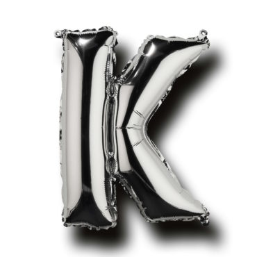 UPPER CLASS Folienballon “K”