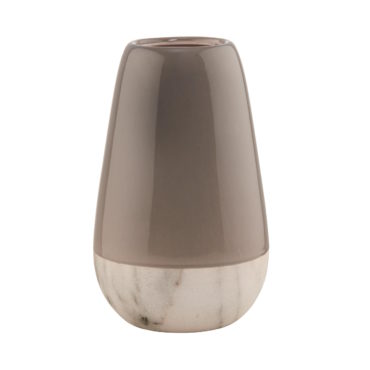 MARBELLO Vase Marmor Optik 17,8cm